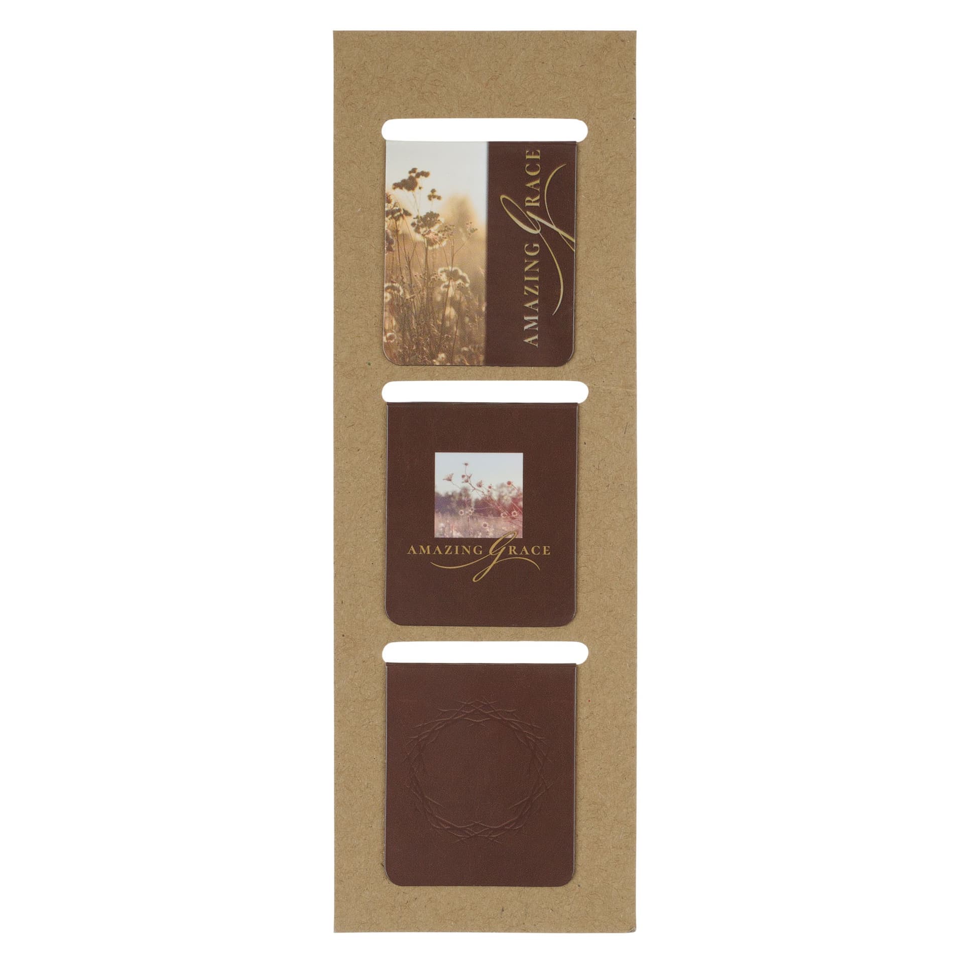 MAGNETIC BOOKMARK SET AMAZING GRACE ISA 53:5 - 2