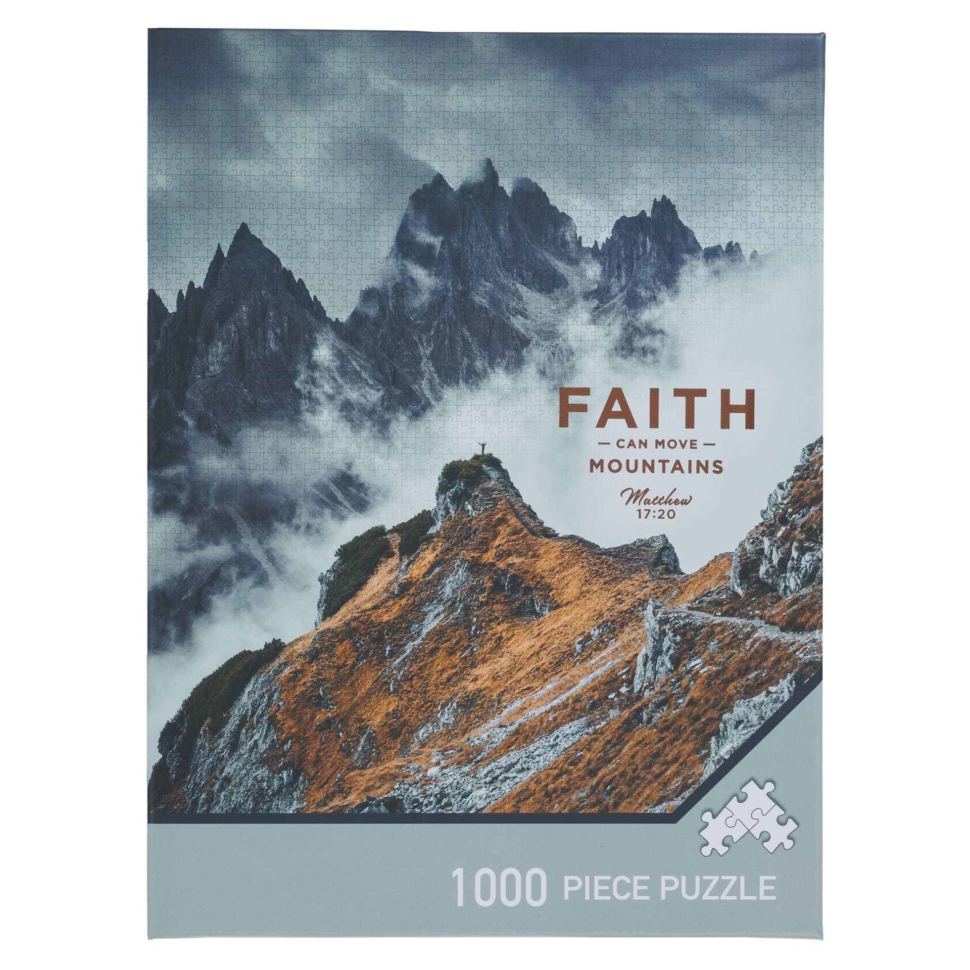 PUZZLE 1000 PC FAITH MOUNTAINS MATT 17:20 - 1