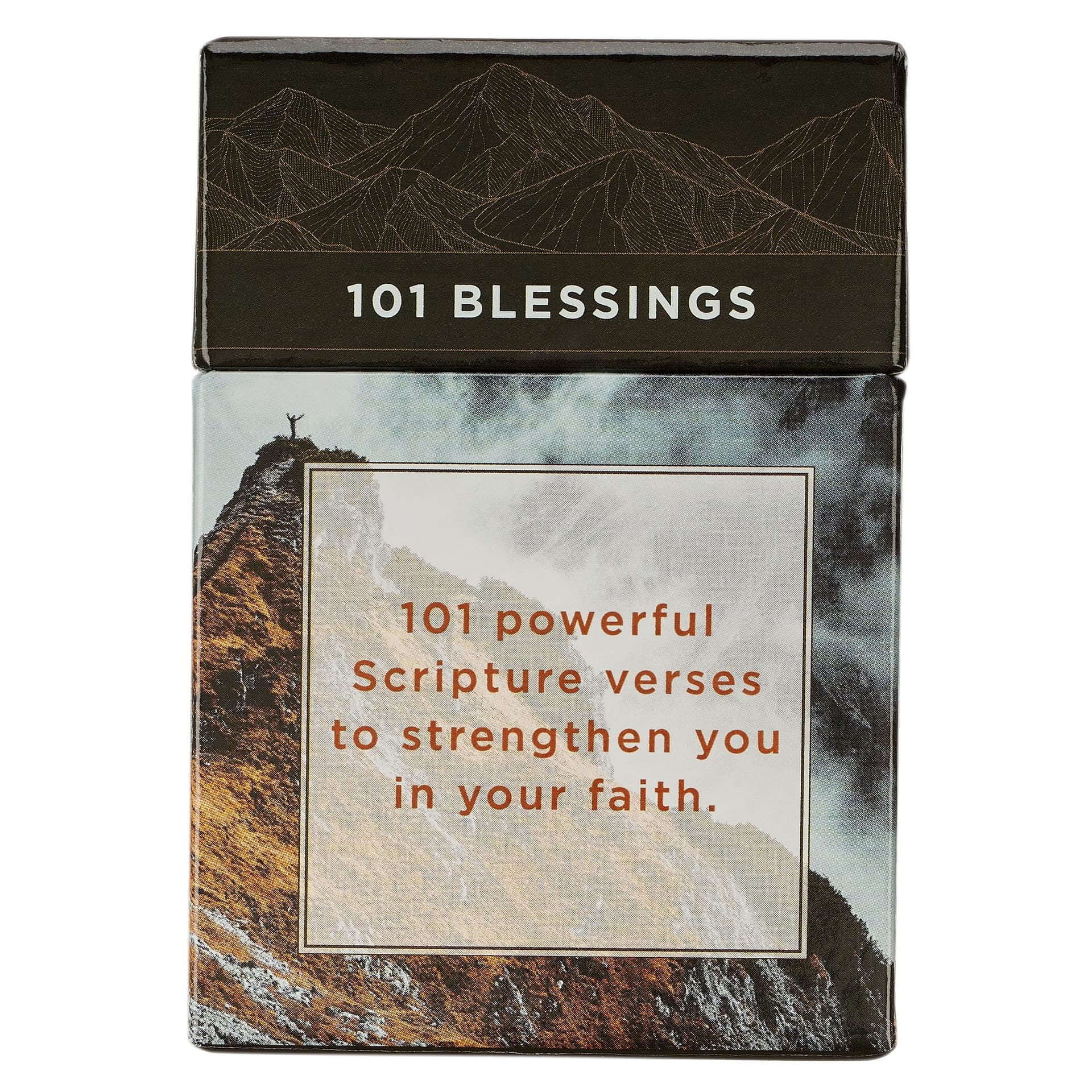 BOX OF BLESSINGS BROWN FAITH MOUNTAINS MATT 17:20 - 2