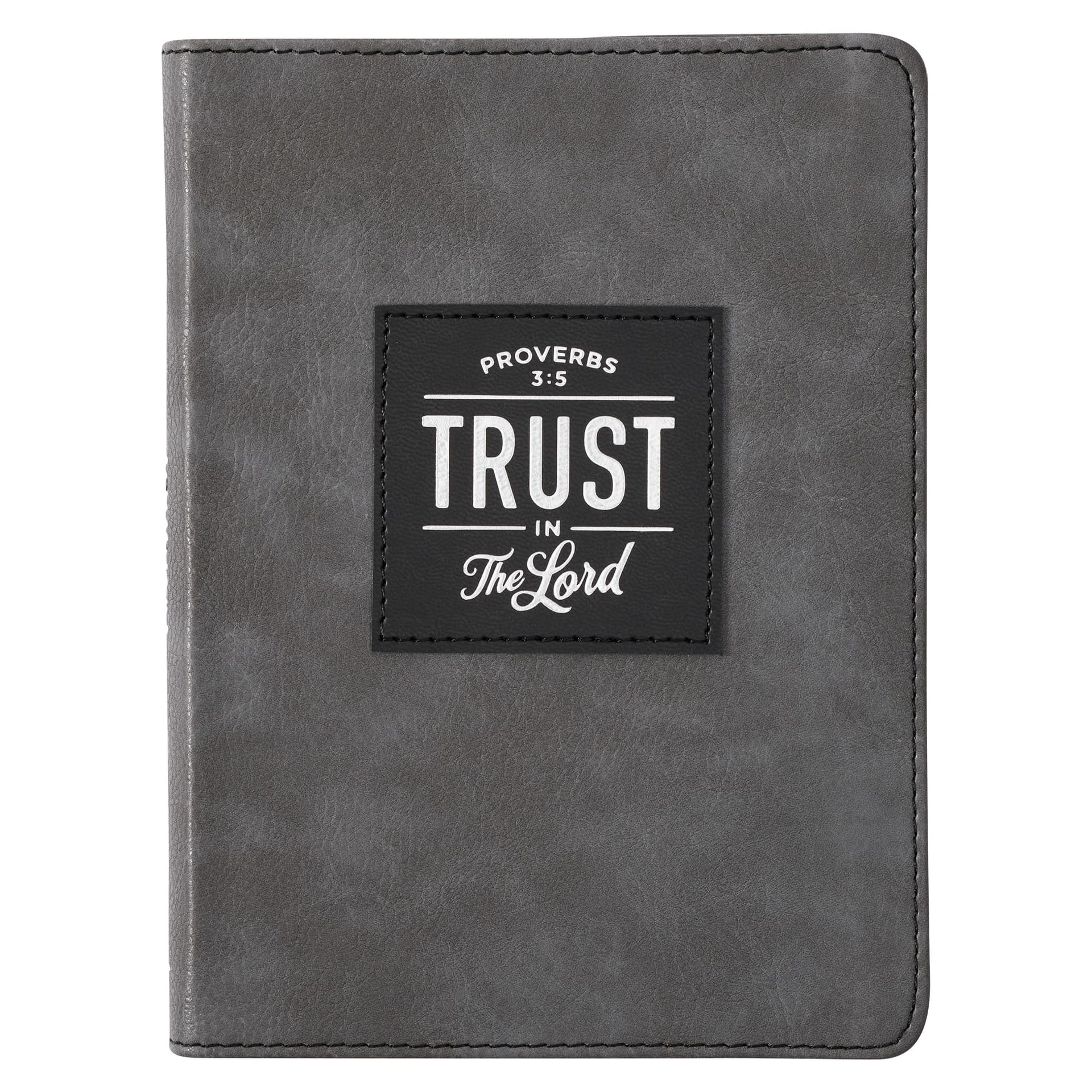 JOURNAL HANDY GRAY/BLACK TRUST IN THE LORD PROV 3:5 - 1