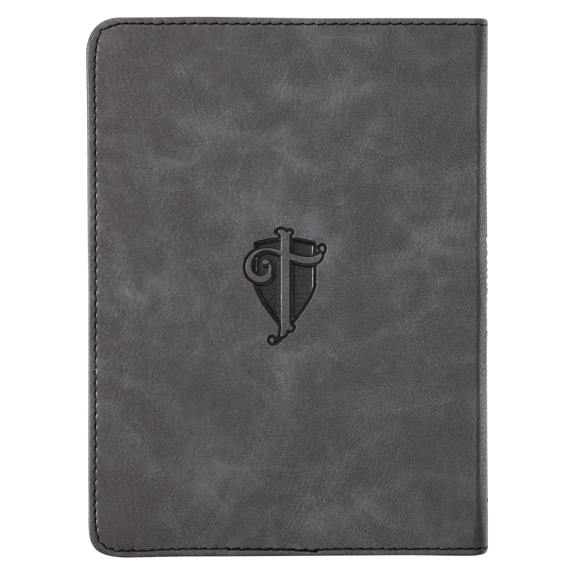 JOURNAL HANDY GRAY/BLACK TRUST IN THE LORD PROV 3:5 - 2