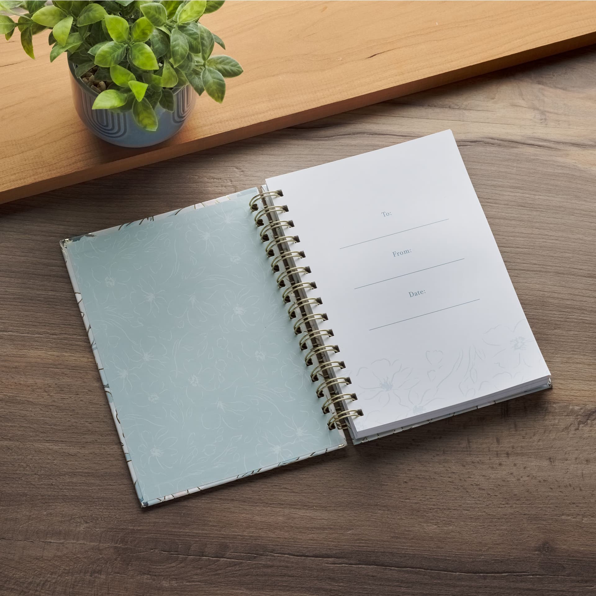 JOURNAL SPIRAL-BOUND FLORAL COMMIT TO THE LORD PROV 16:3 - 3