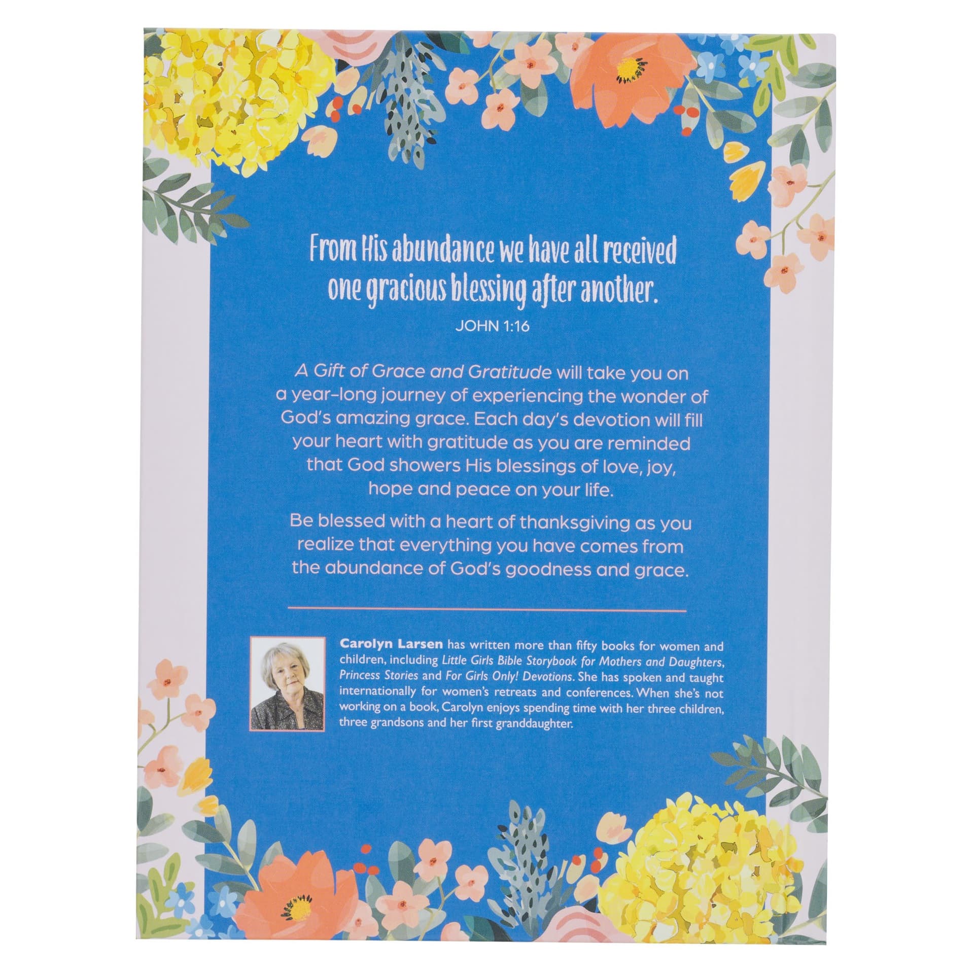 DEVOTIONAL A GIFT OF GRACE AND GRATITUDE HARDCOVER - 2
