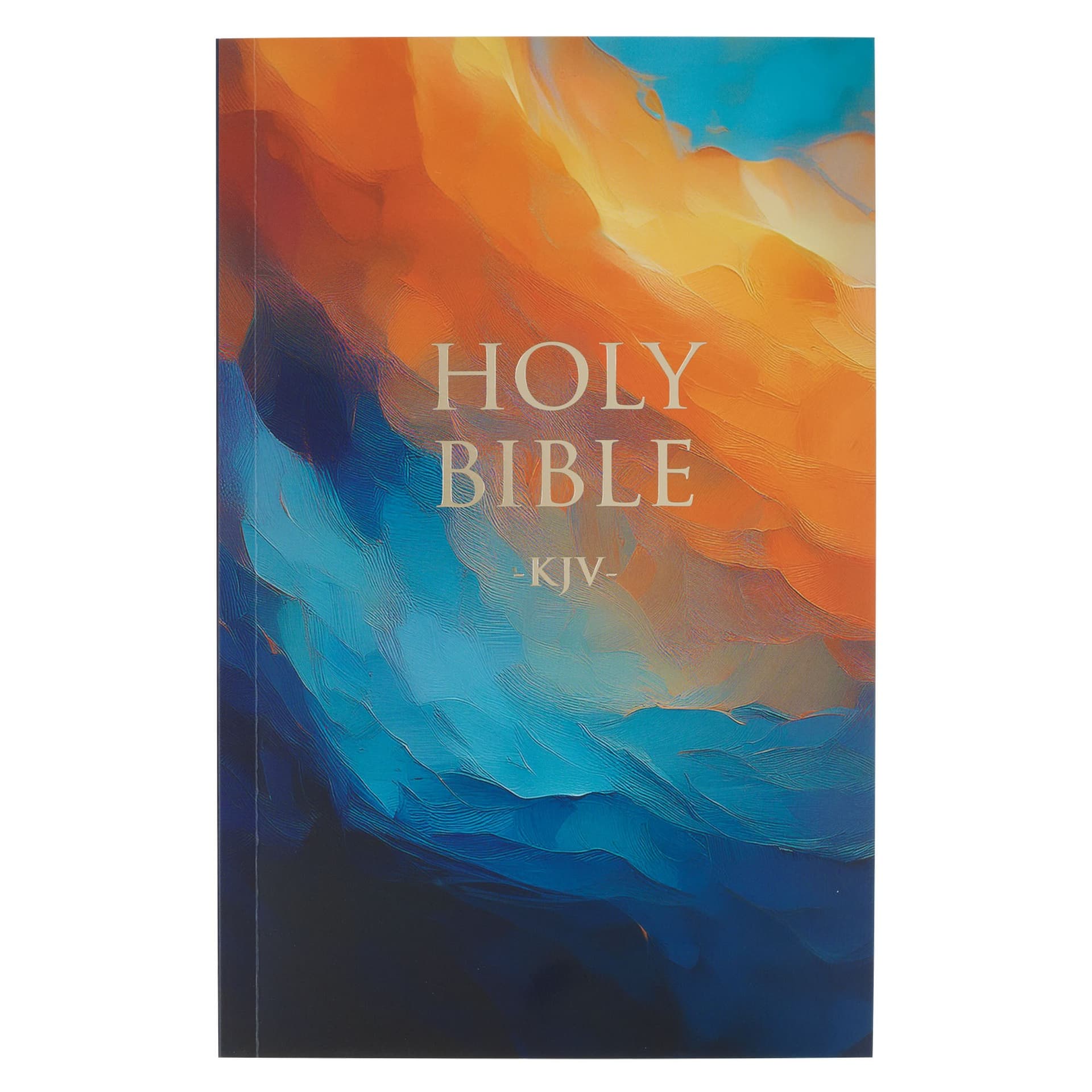 KJV BIBLE OUTREACH SOFTCOVER MULTI-COLOR ART - 1