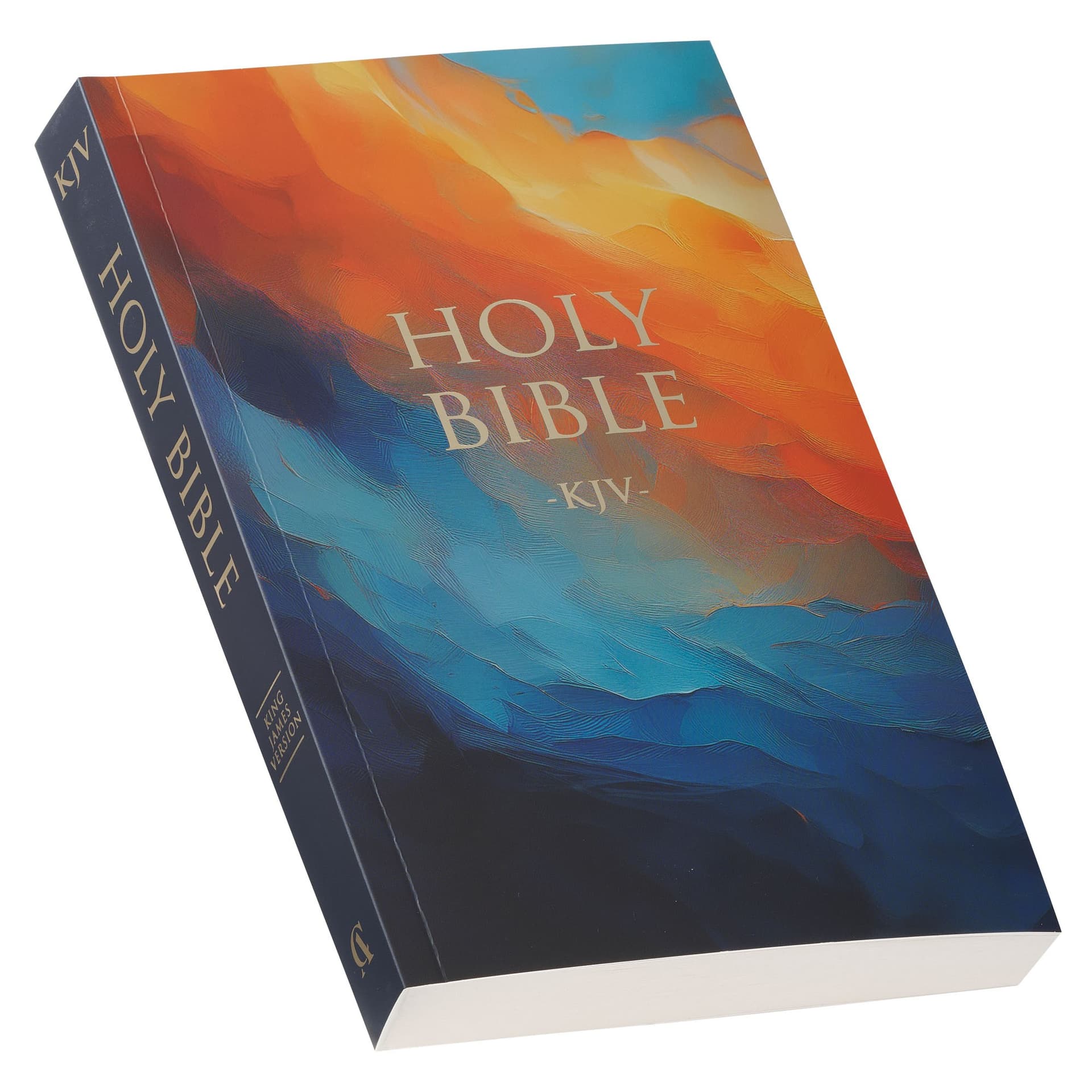 KJV BIBLE OUTREACH SOFTCOVER MULTI-COLOR ART - 3