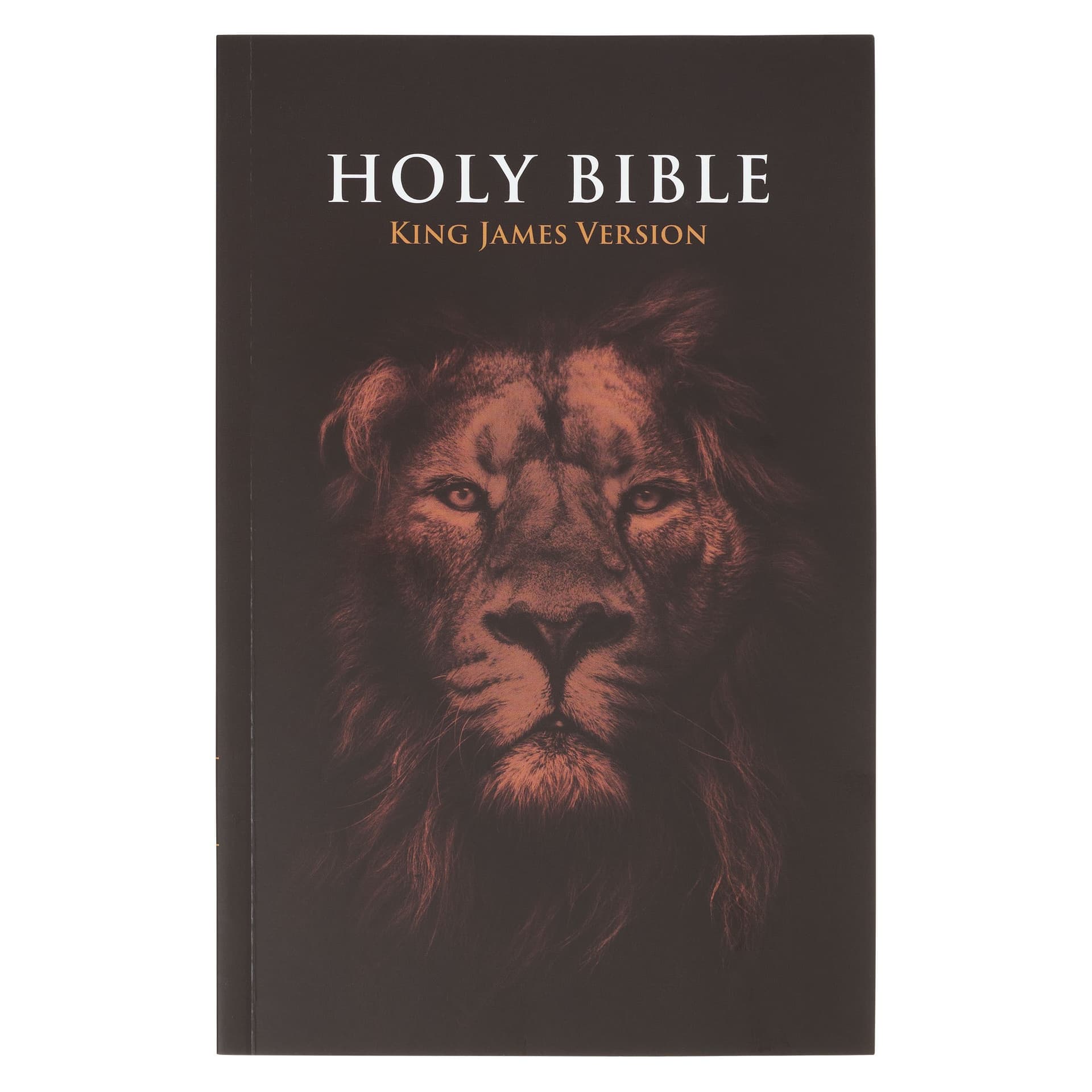 KJV BIBLE OUTREACH SOFTCOVER LION - 1