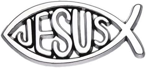 JESUS FISH METAL PIN - 1