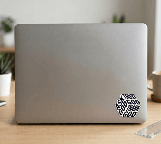ASK GOD STICKER - 2