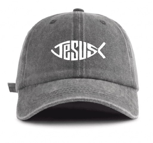 JESUS GREY HAT - 1