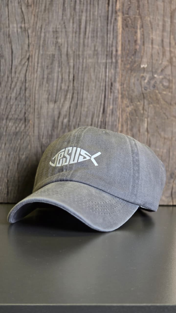 JESUS GREY HAT - 3