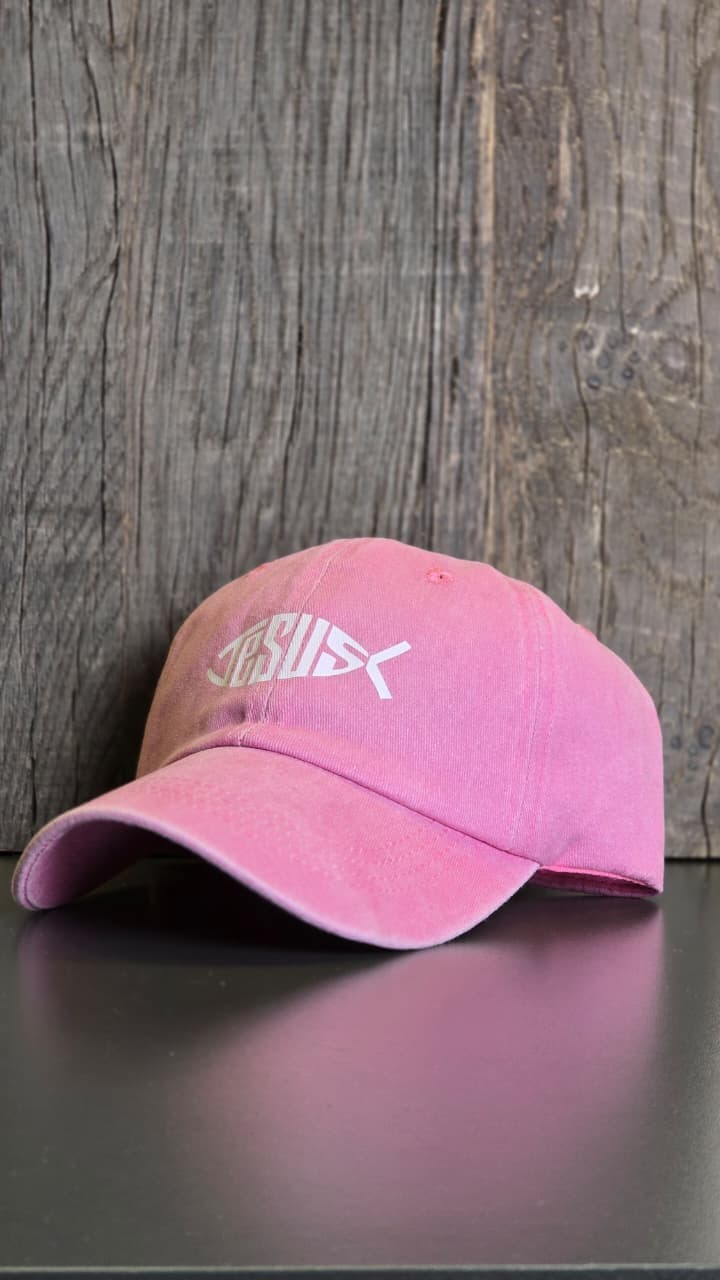 JESUS PINK HAT - 3