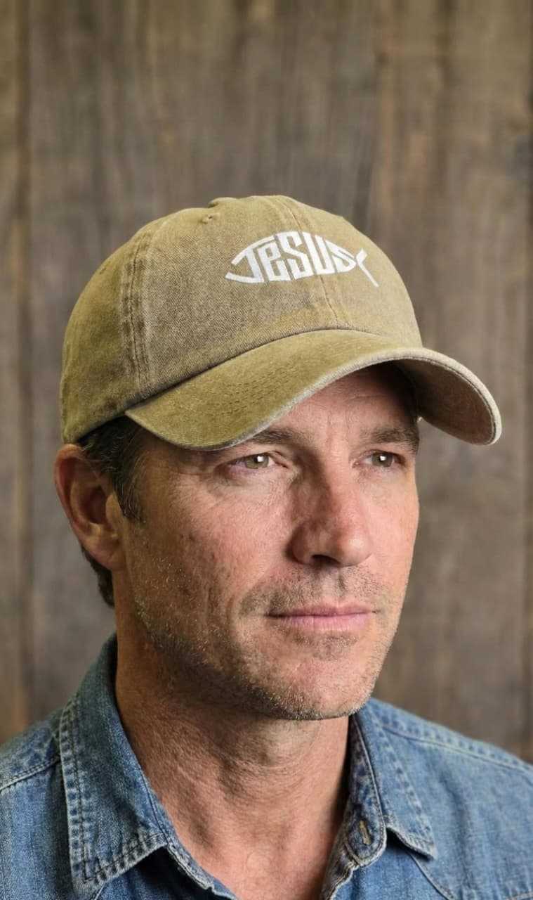 JESUS KHAKI HAT - 2