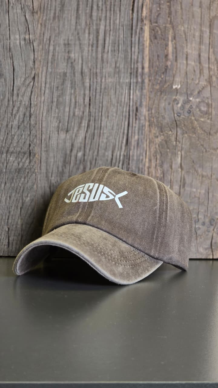 JESUS BROWN HAT - 3
