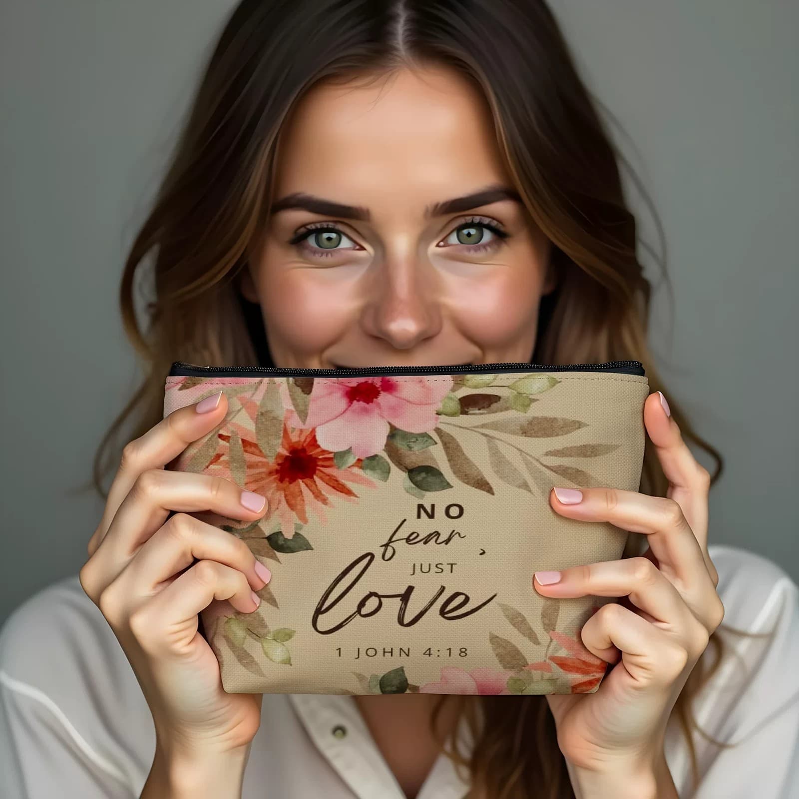 NO FEAR JUST LOVE POUCH - 1