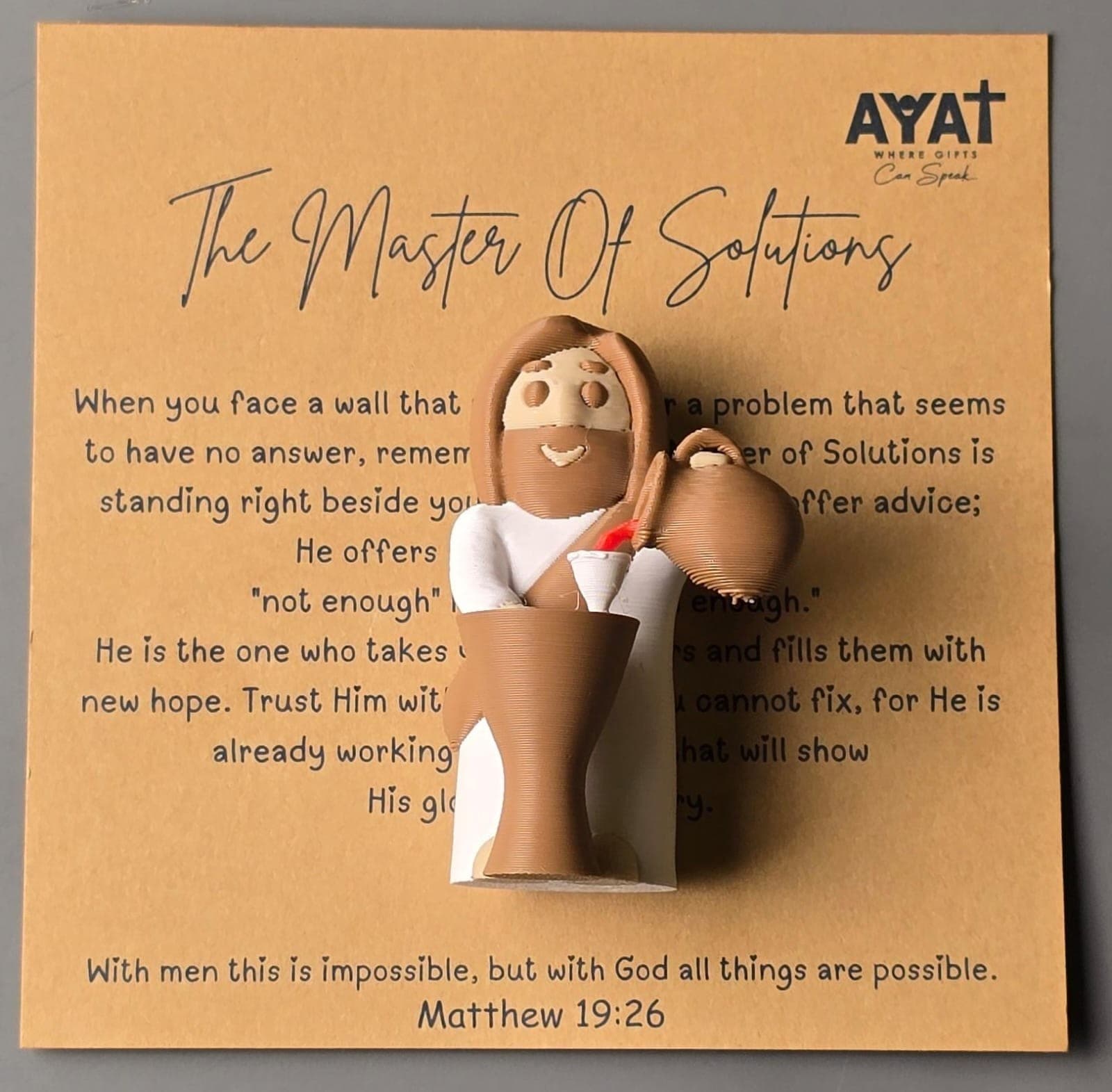 THE MASTER OF SOLUTION FIGURINE - 3