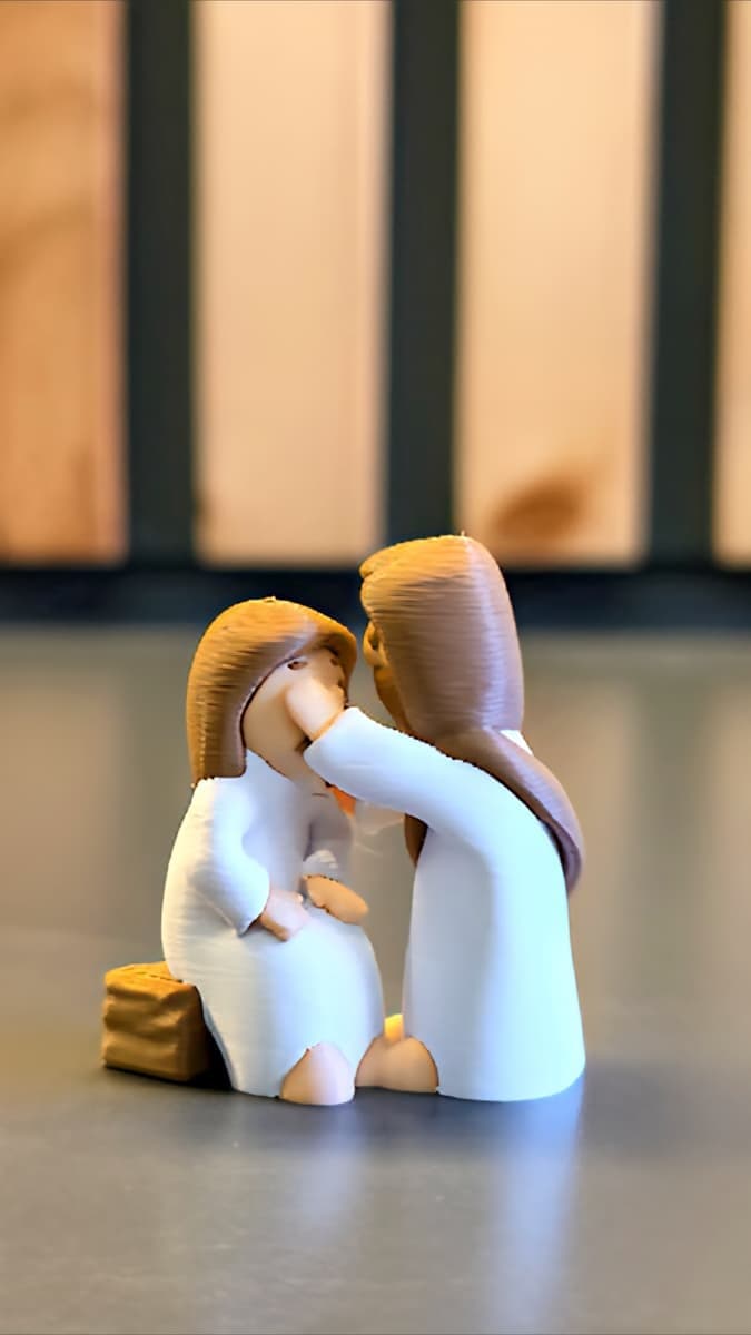 THE LIGHT OF HIS TOUCH FIGURINE - 1