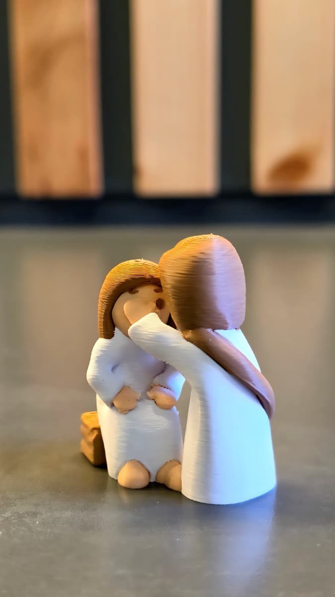 THE LIGHT OF HIS TOUCH FIGURINE - 2