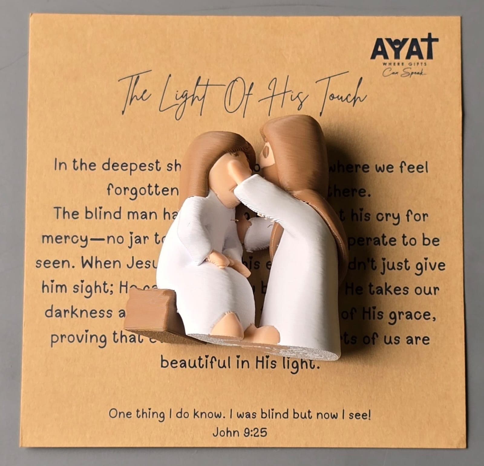 THE LIGHT OF HIS TOUCH FIGURINE - 4
