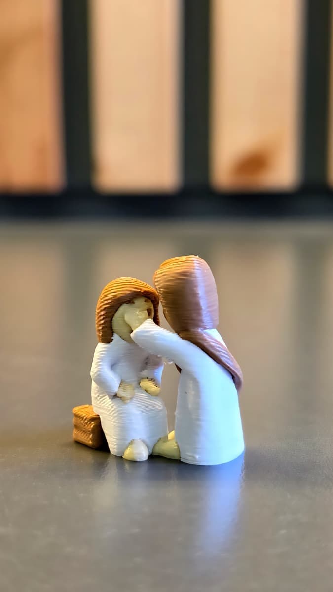 THE LIGHT OF HIS TOUCH MINI FIGURINE - 1