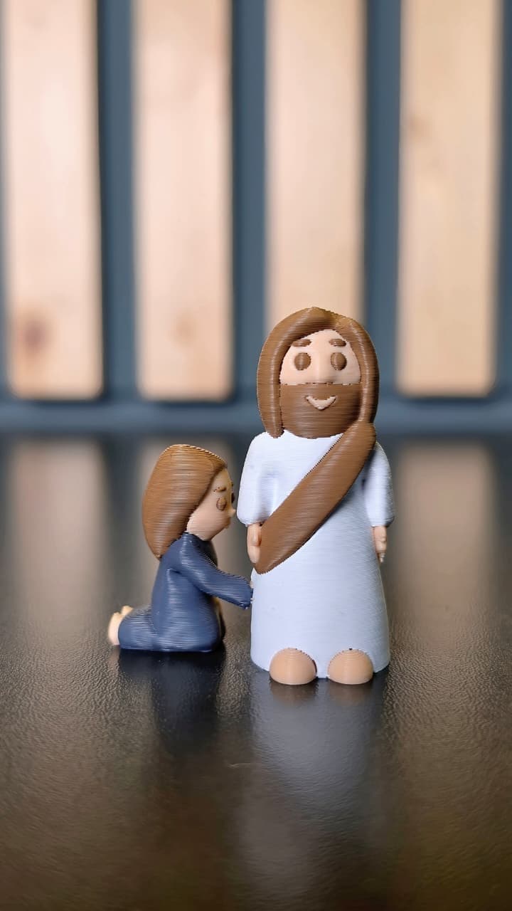 A TOUCH OF FAITH FIGURINE - 1