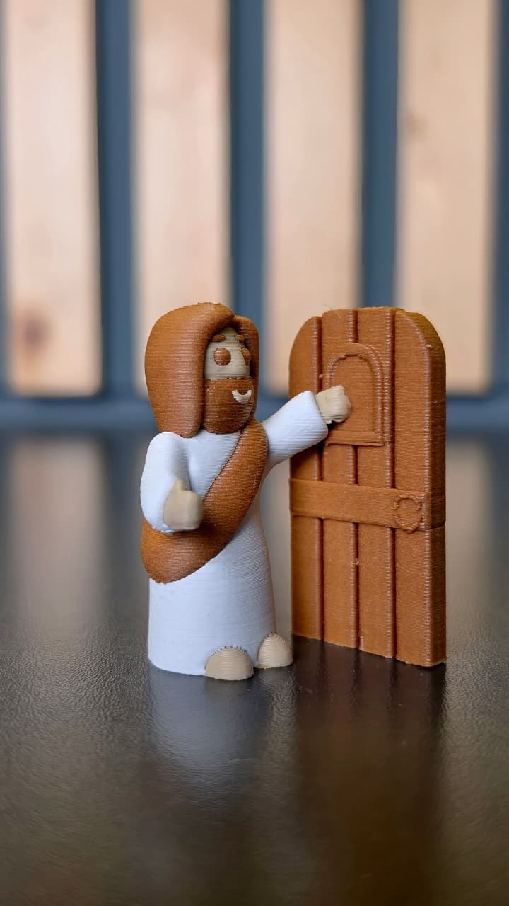 A KNOCK AT YOUR HEART FIGURINE - 1