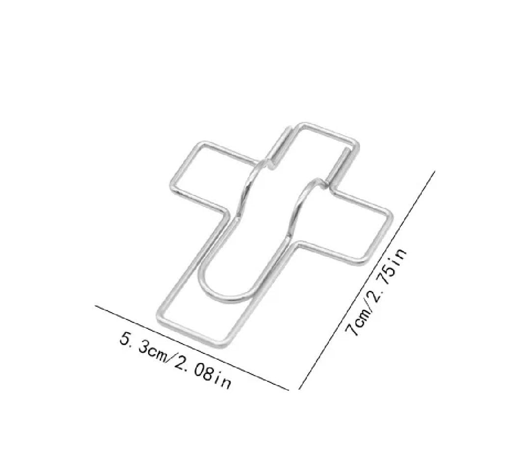 LARGE CROSS PAPER CLIP - 5