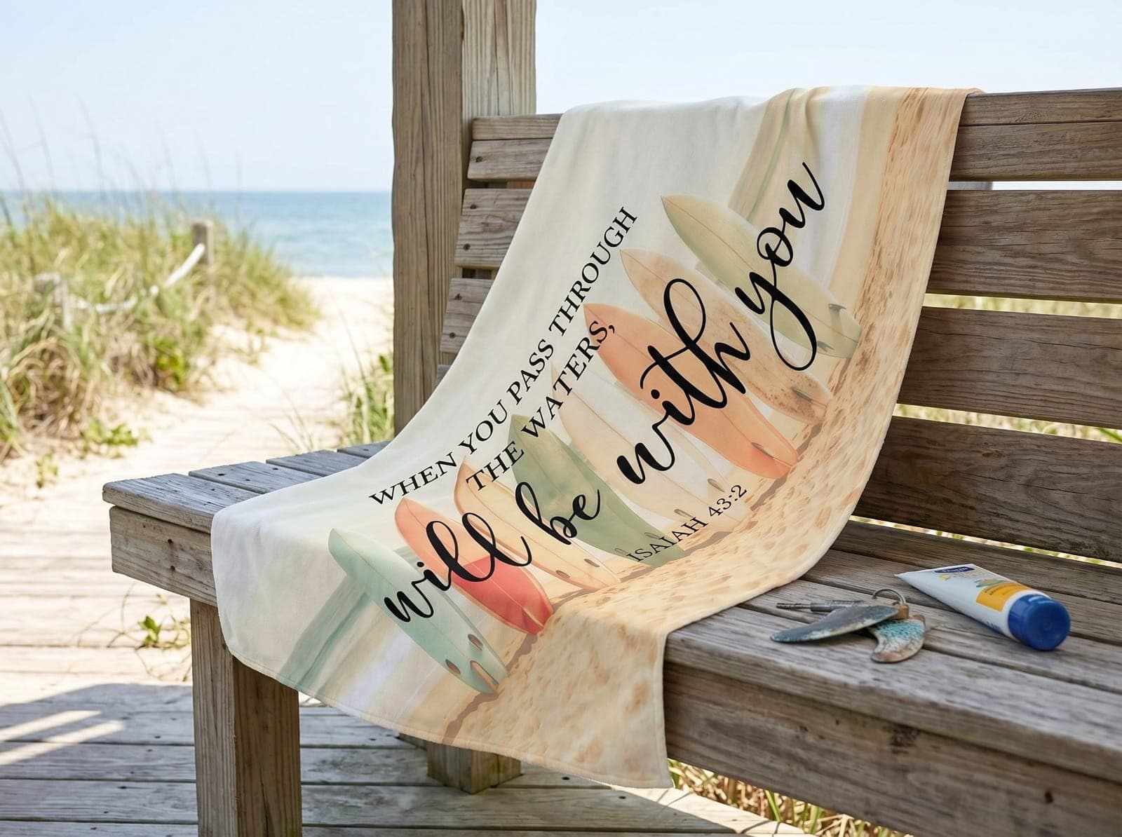 I WILL BEACH TOWEL - 2