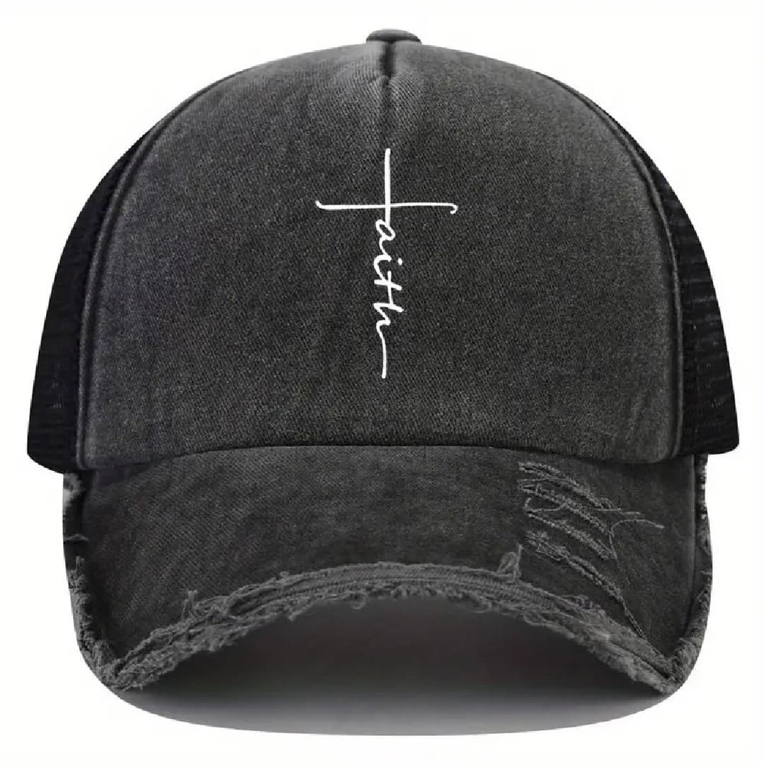 FAITH BLACK HAT - 1