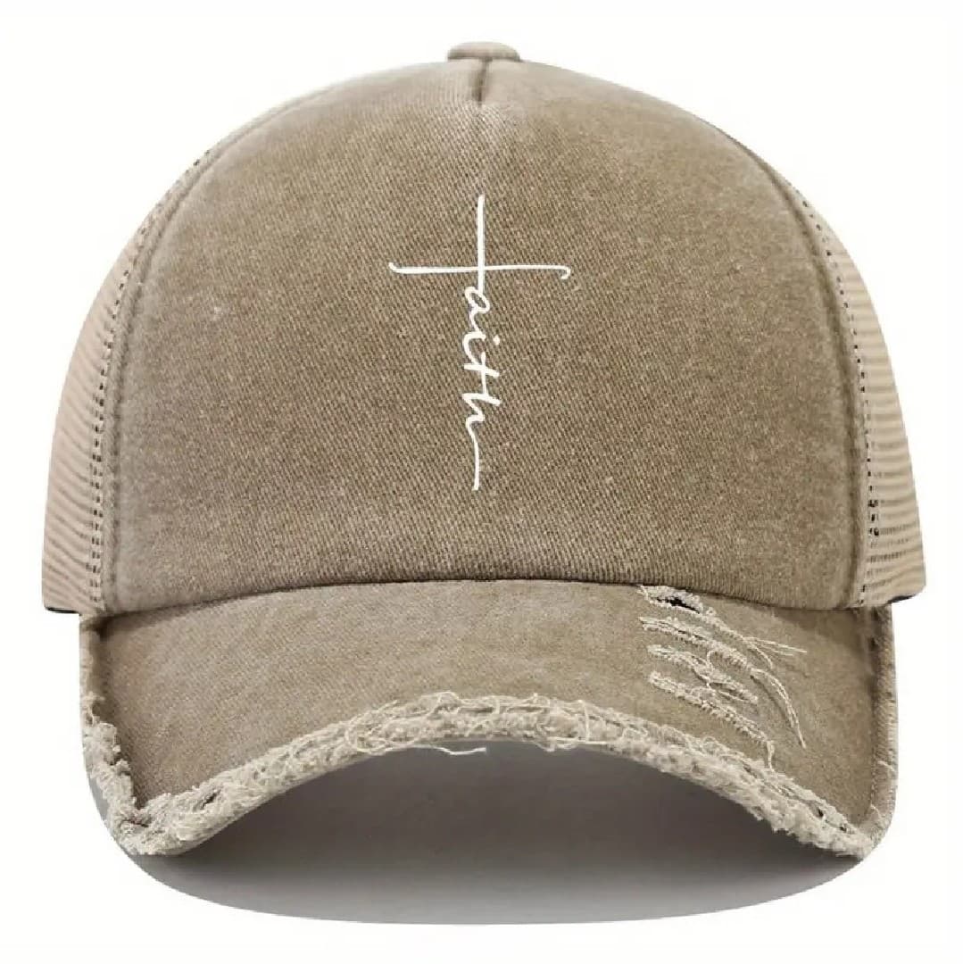 FAITH KHAKI HAT - 1