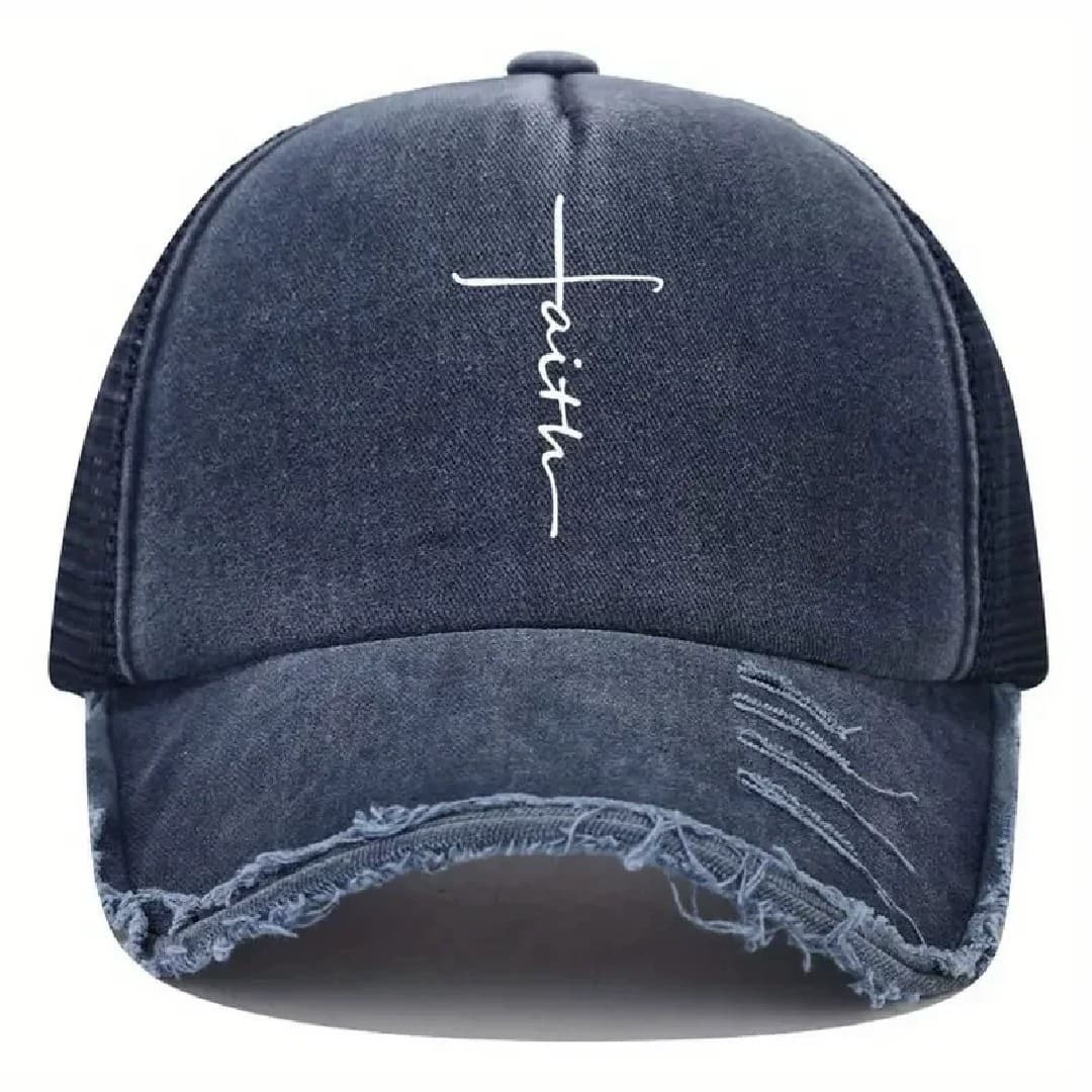 FAITH NAVY BLUE HAT - 1