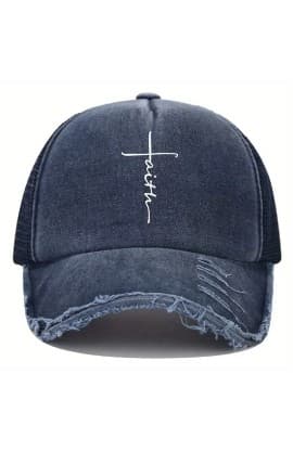 FAITH NAVY BLUE HAT thumbnail 1