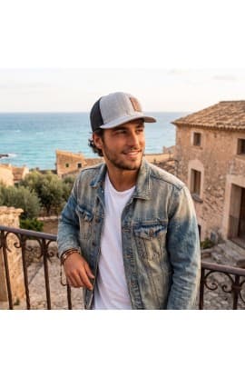 CROSS BORDER GREY HAT thumbnail 2