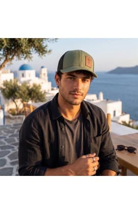 CROSS BORDER GREEN HAT thumbnail 2
