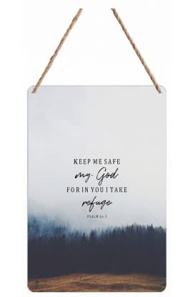KEEP ME SAFE VINTAGE WOOD PANEL thumbnail 2