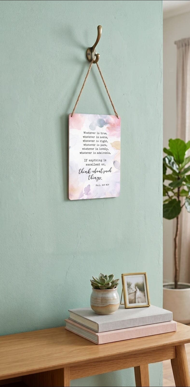 WHATEVER IS VINTAGE WOOD PANEL - 3