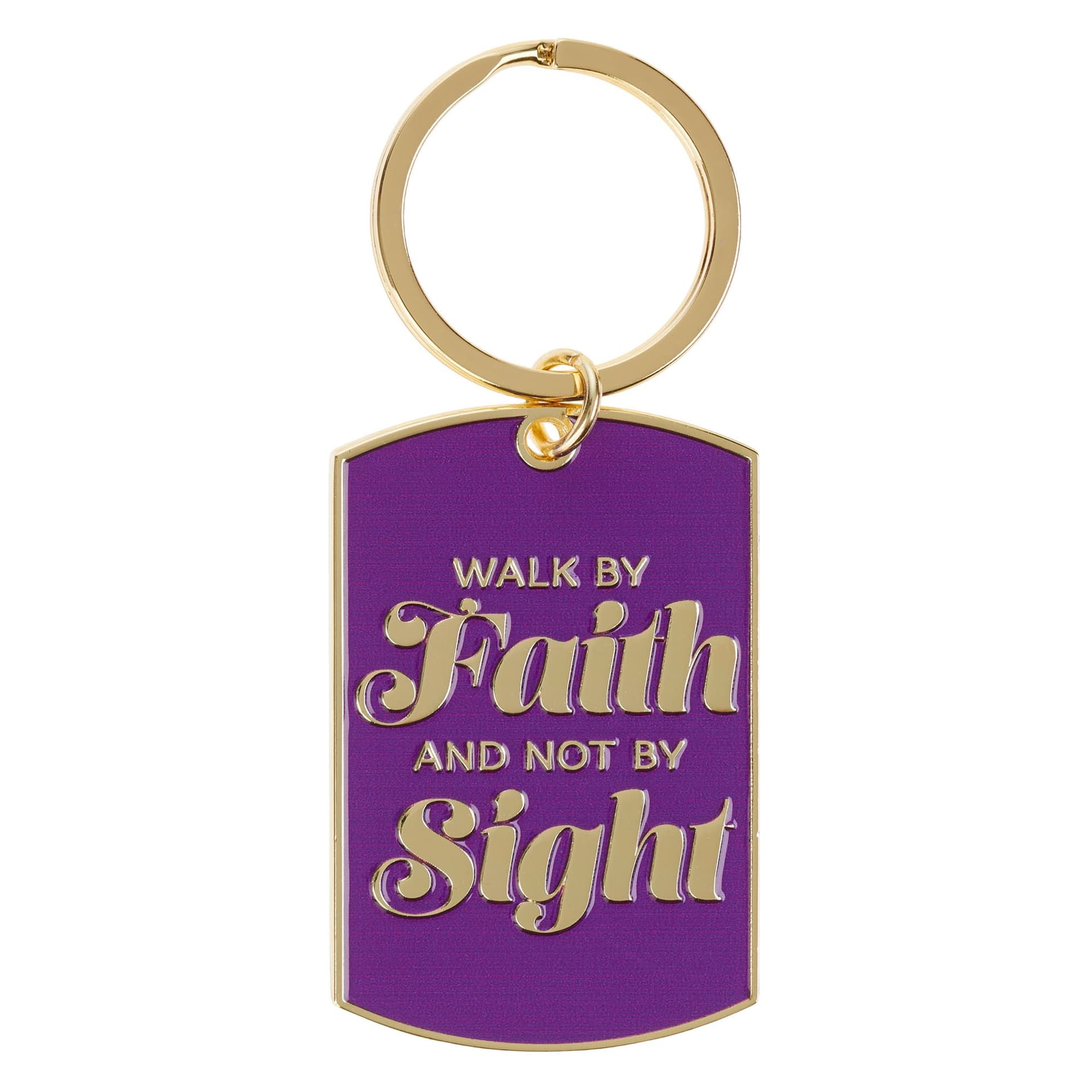 Keychain Walk By Faith 2 Cor 5:7 - 1