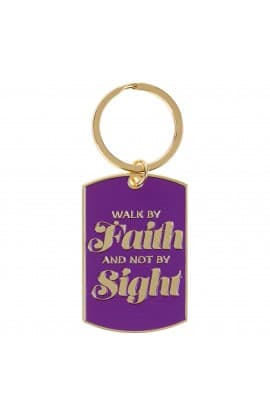 Keychain Walk By Faith 2 Cor 5:7 thumbnail 1