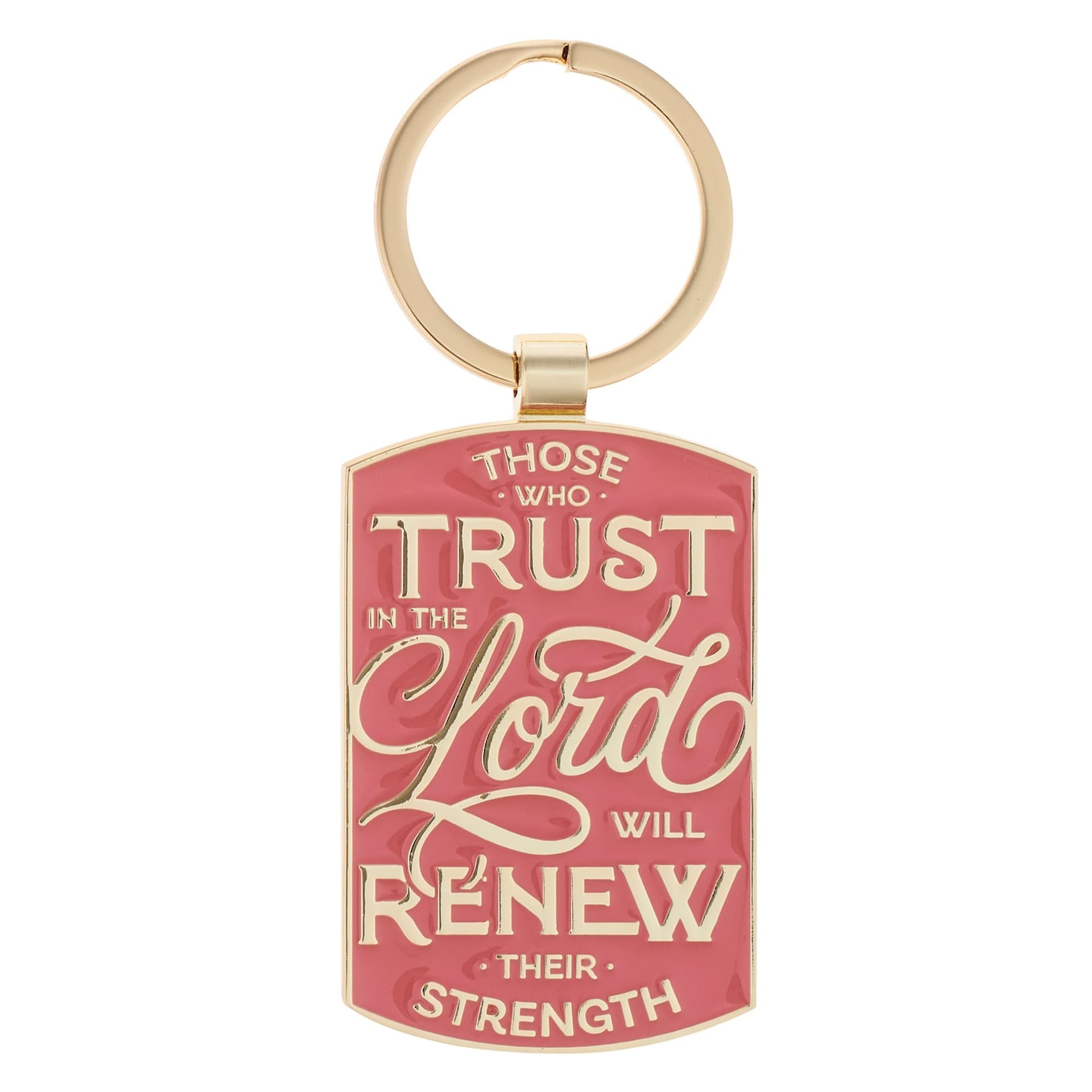 Keychain Those Who Trust In The Lord Isa 40:31 - 1