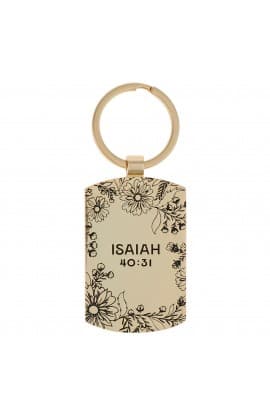 Keychain Those Who Trust In The Lord Isa 40:31 thumbnail 2