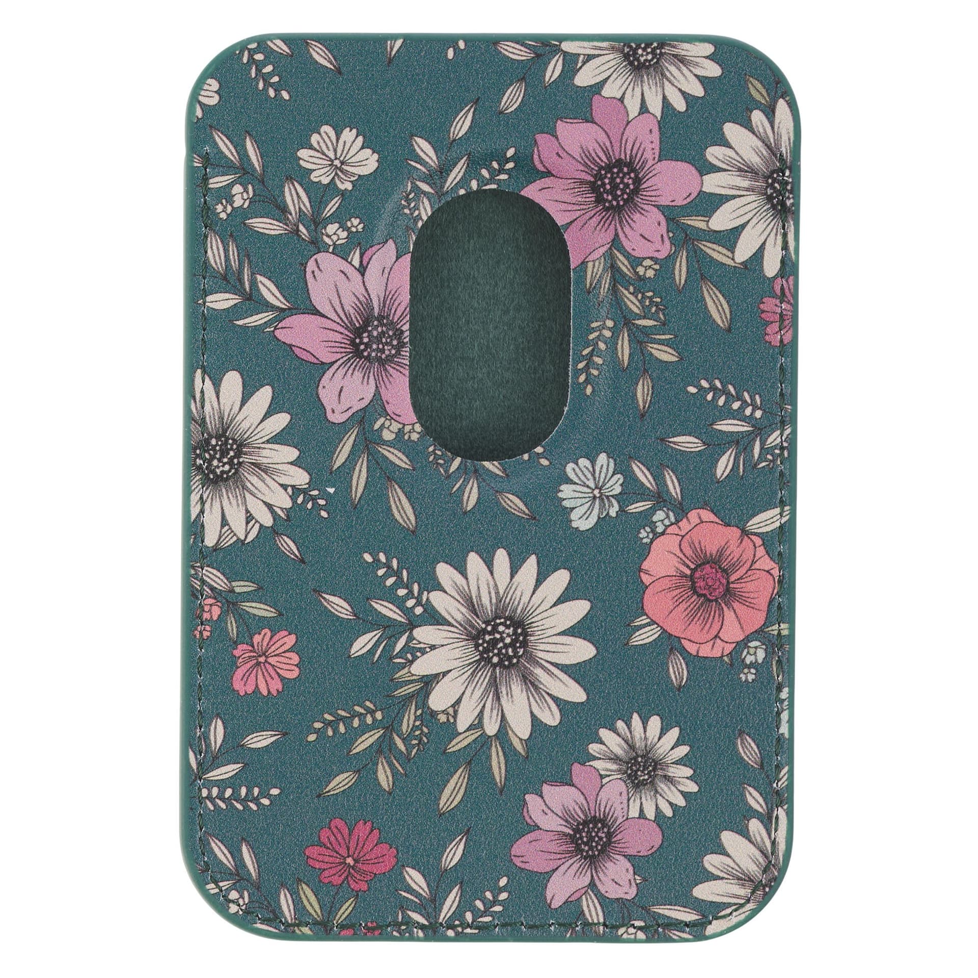 Phone Wallet Magnetic Teal Be Still & Know Ps 46:10 - 2