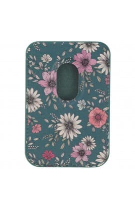 Phone Wallet Magnetic Teal Be Still & Know Ps 46:10 thumbnail 2