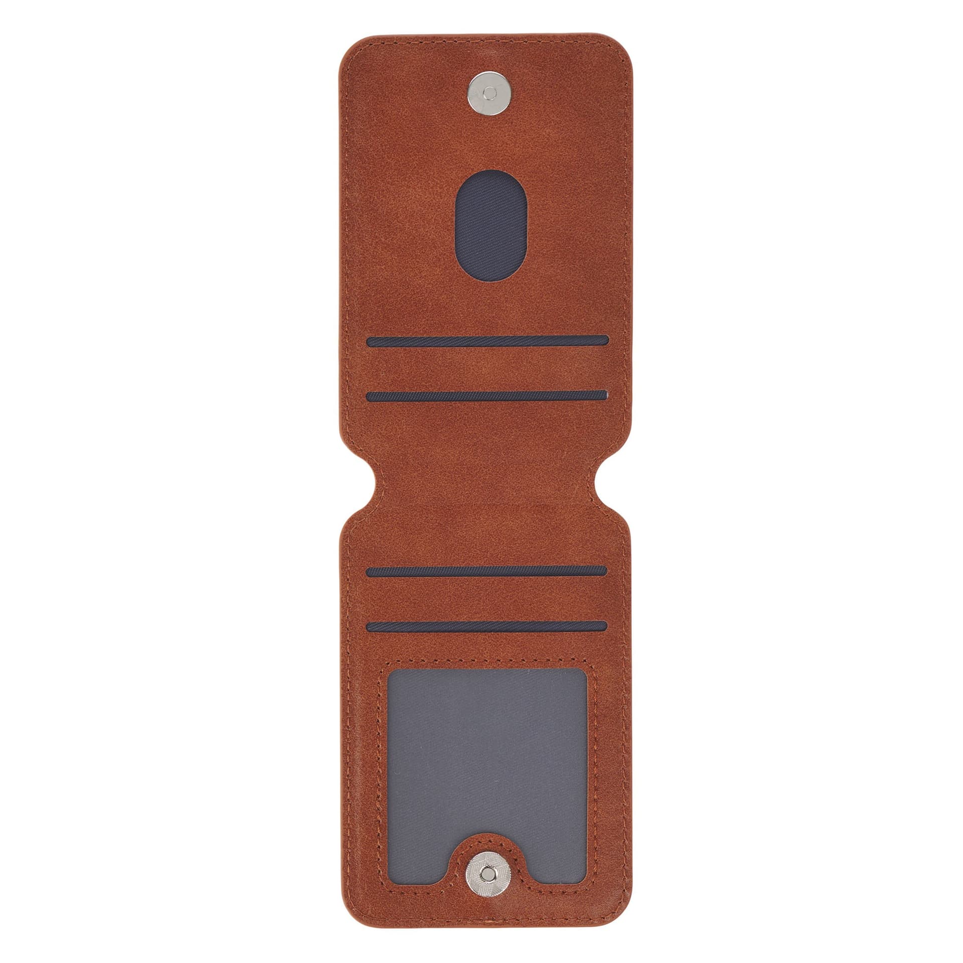 Phone Wallet Magnetic Leather Brown Stand Firm 1 Cor 16:13 - 3
