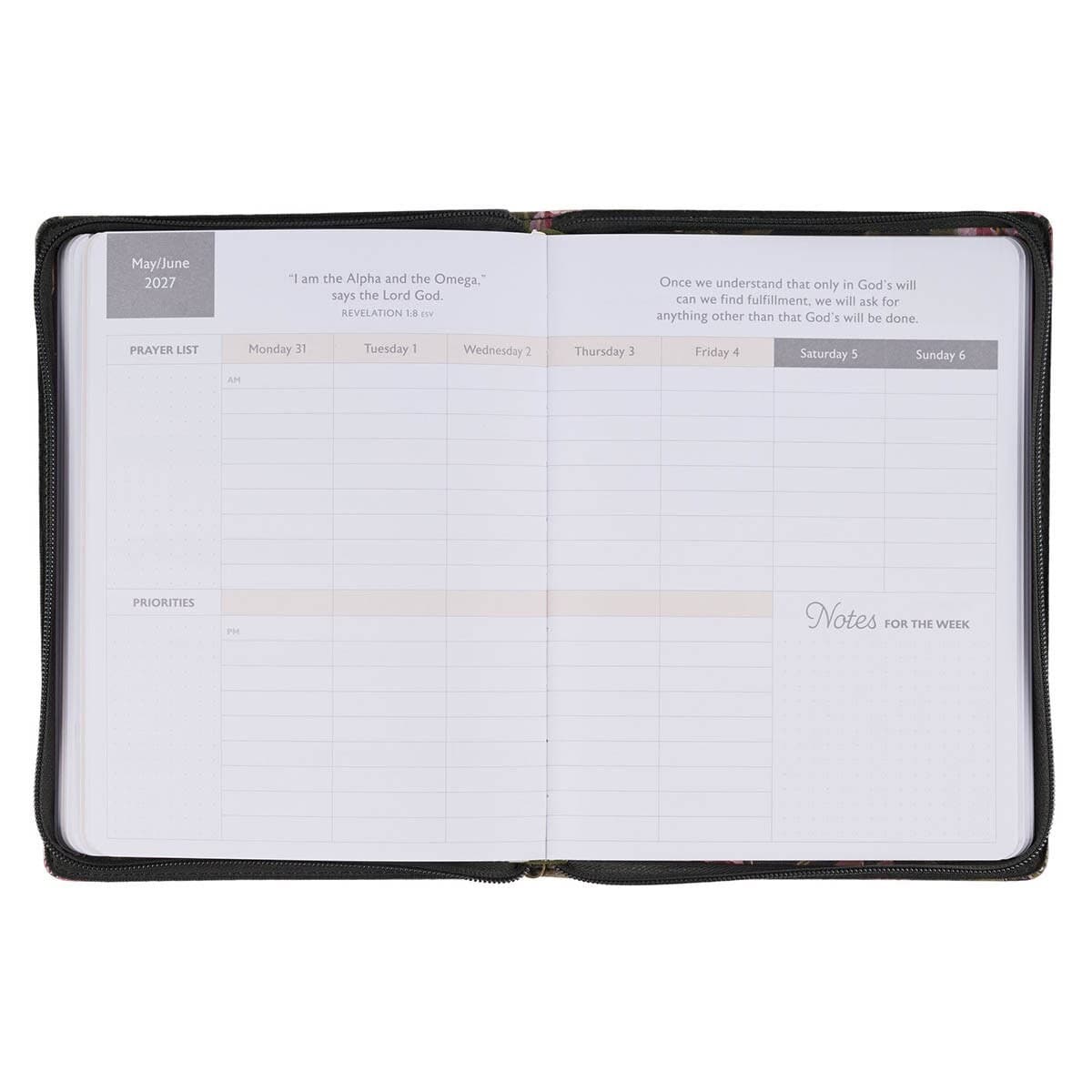 2027 18-Month Planner Pray Without Ceasing 1 Thess 5:16 - 5