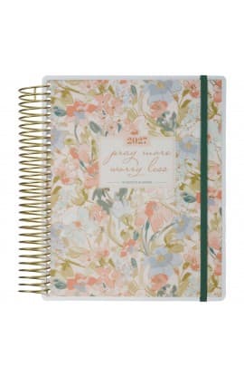 2027 Wire 18-Month Planner Pray More Worry Less thumbnail 1