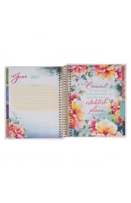 2027 Wire 18-Month Planner Pray More Worry Less thumbnail 6