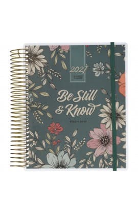 2027 Wire 18-Month Planner Be Still & Know Ps 46:10 thumbnail 1