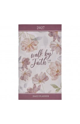 2027 Small Daily Planner Walk By Faith 2 Cor 5:7 thumbnail 1
