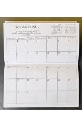 2027 Small Daily Planner Amazing Grace thumbnail 3