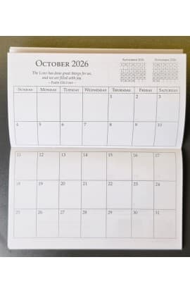 2027 Small Daily Planner Amazing Grace thumbnail 4