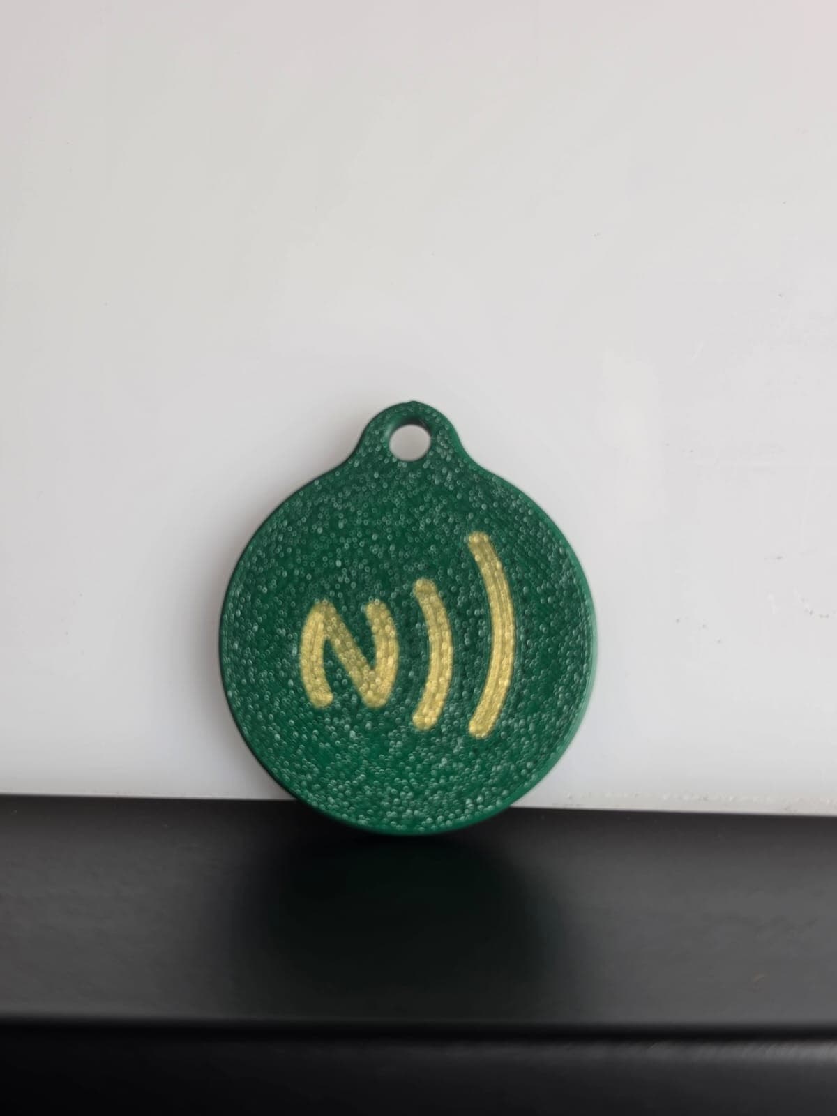 JESUS SAVES NFC TAG GREEN - 3
